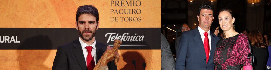 Ana Botella y Cristina Sánchez, testigos de la entrega a José Tomás de su cuarto Premio Paquiro