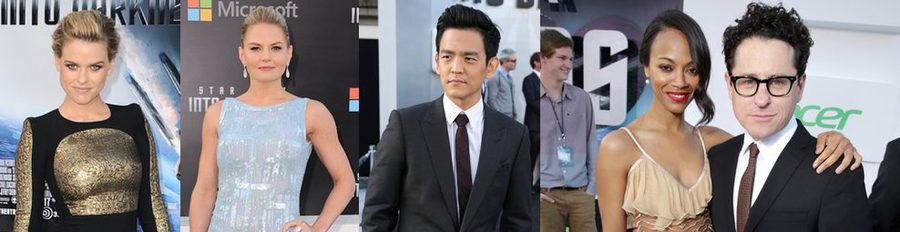 Chris Pine, Zoe Saldaña y Zachary Quinto estrenan 'Star Trek: En la oscuridad' en Los Angeles
