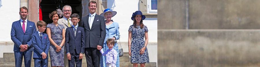 El Príncipe Nicolás de Dinamarca celebra su confirmación acompañado de la Familia Real