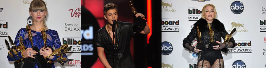Taylor Swift, Justin Bieber, One Direction, Gotye y Rihanna, ganadores de los Billboard Music Awards 2013