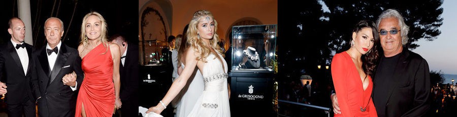 Sharon Stone, Paris Hilton y Elisabetta Gregoraci celebran el aniversario de Grisogono en Cannes 2013