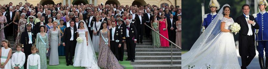La Princesa Magdalena de Suecia y Chris O'Neill terminan las celebraciones de la boda subidos a un barco
