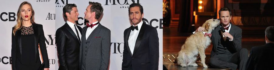 Scarlett Johansson, Neil Patrick Harris y Jake Gyllenhaal asisten a la entrega de los Premios Tony 2013