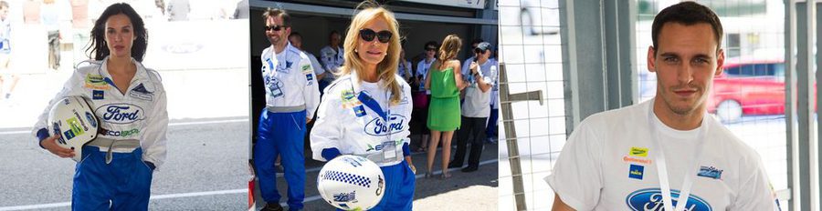 Carmen Lomana, Paula Prendes y Ricard Sales, famosos al volante en la carrera solidaria 24 Horas Ford
