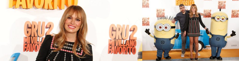 Patricia Conde reaparece tras ser madre en la presentación de 'Gru 2. Mi villano favorito'