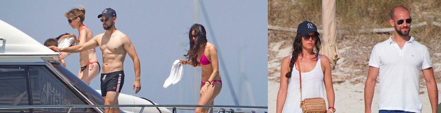 Gonzalo Miró y su novia Ana Isabel Medinabeitia disfrutan del verano surcando las aguas de Ibiza
