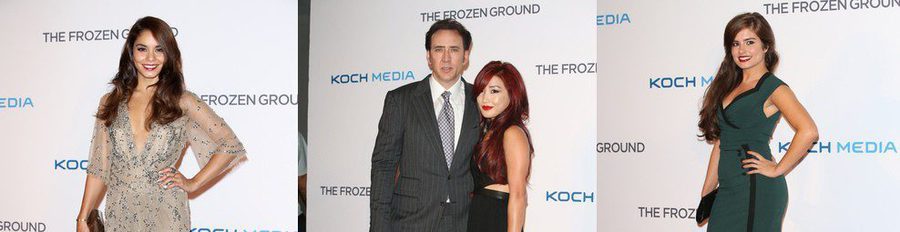 Nicolas Cage y Vanessa Hudgens estrenan 'The Frozen Ground' en Londres