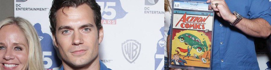 Henry Cavill, Kevin Sorbo y Kevin Bacon celebran el 75 aniversario del primer cómic de 'Superman'