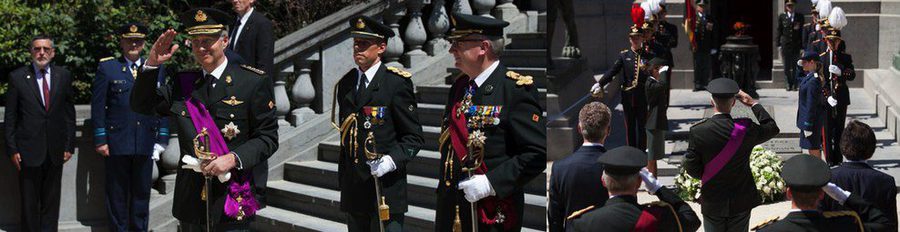 El Rey Felipe de Bélgica inaugura su cargo visitando la tumba del Soldado Desconocido