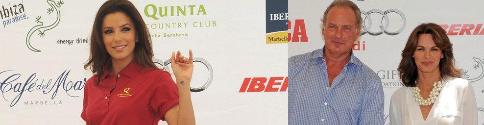 Eva Longoria ejerce de anfitriona del Global Gift Celebrity Golf Tournament en Marbella