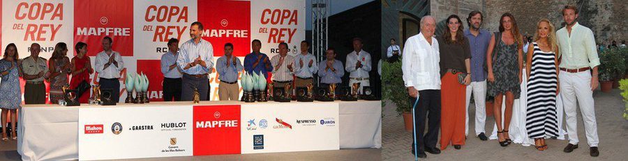 El Príncipe Felipe preside la entrega de premios de la 32 Copa del Rey de Vela