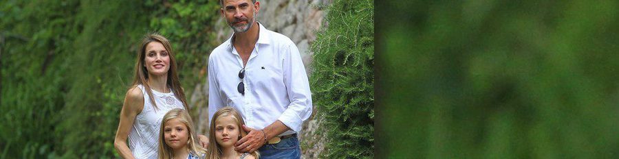 Los Príncipes Felipe y Letizia y las Infantas Leonor y Sofía escogen la Granja de Esporles para su posado en Mallorca