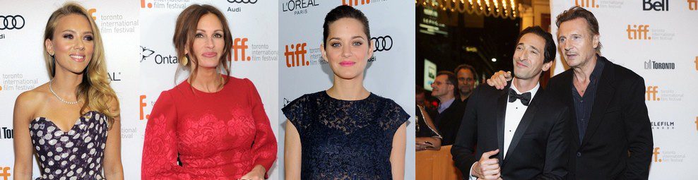 Scarlett Johansson, Julia Roberts y Marion Cotillard, nuevas protagonistas del Festival de Cine de Toronto 2013