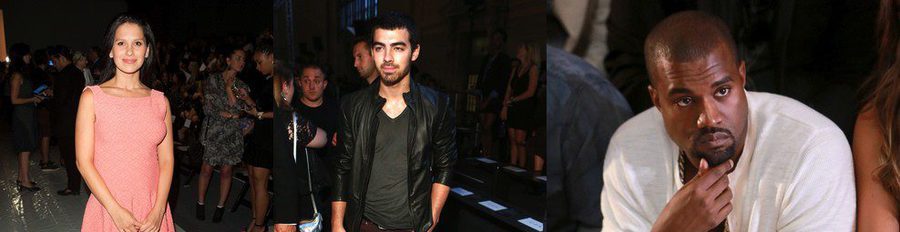 Hilaria Thomas, Joe Jonas, Kanye West y Katie Holmes, cita con la moda en la Nueva York Fashion Week
