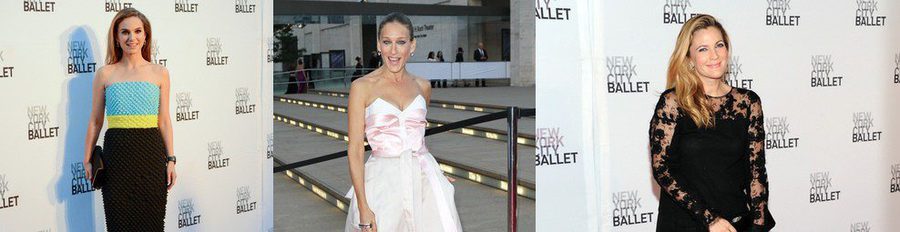Sarah Jessica Parker, Natalie Portman y Drew Barrymore acuden a la Gala de Otoño del Ballet de Nueva York