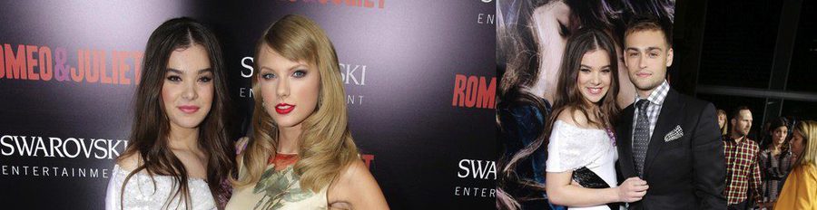 Taylor Swift apoya a Hailee Steinfeld, Douglas Booth y Ed Westwick en el estreno de 'Romeo y Julieta'