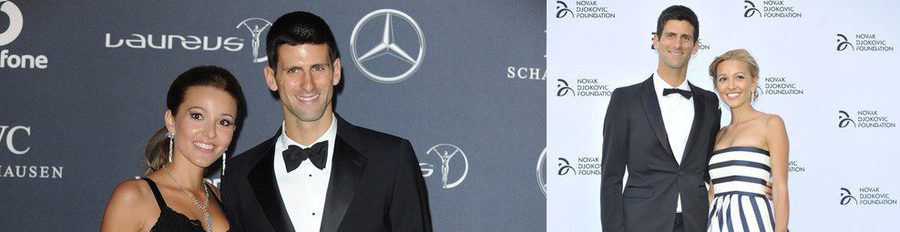 El tenista Novak Djokovic anuncia su compromiso con Jelena Ristic