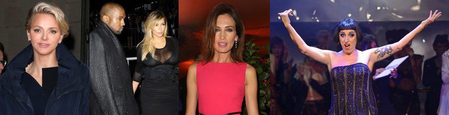 Charlene de Mónaco, Kim Kardashian y Nieves Álvarez acuden a su cita con la Semana de la Moda de París