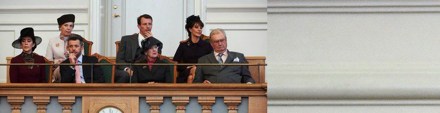 La Familia Real de Dinamarca se reúne al completo para asistir a la apertura del Parlamento