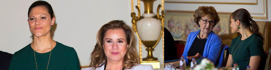 Victoria de Suecia y la Gran Duquesa de Luxemburgo, de reunión con el Comité Paralímpico Internacional