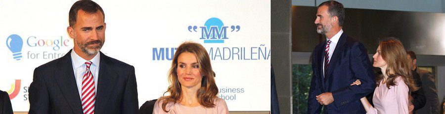 Los Príncipes Felipe y Letizia, con los emprendedores en la clausura del 'Spain Startup & Investor Summit'