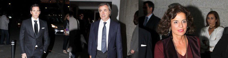 Carlos Sainz, Carmen Jordá, David Meca y Ana Botella asisten al funeral de María de Villota en Madrid