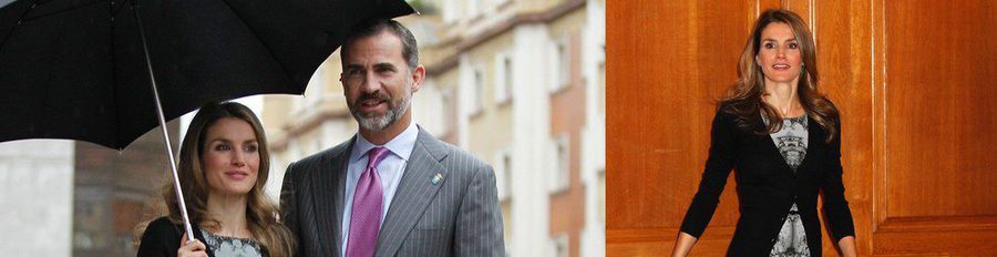 Los Príncipes Felipe y Letizia llegan a Oviedo para la entrega de los Premios Príncipe de Asturias 2013