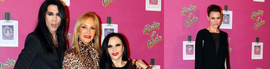 Alaska y Mario Vaquerizo presentan su perfume con Carmen Lomana y Natalia Verbeke