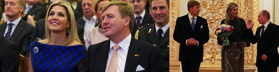 La accidentada visita oficial de los Reyes Guillermo Alejandro y Máxima de Holanda a Rusia