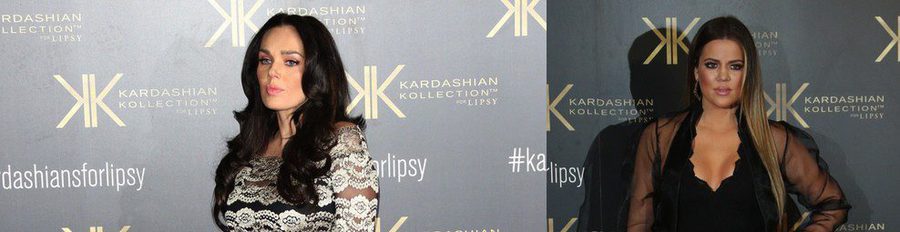 Tamara Ecclestone presume de embarazo en la presentación de la nueva colección de las Kardashian