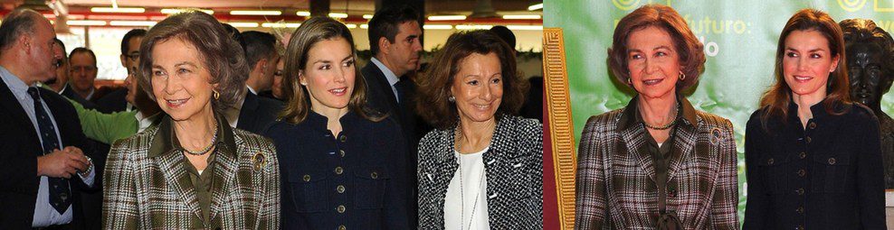 La Reina Sofía y la Princesa Letizia causan sensación en el Rastrillo Nuevo Futuro 2013