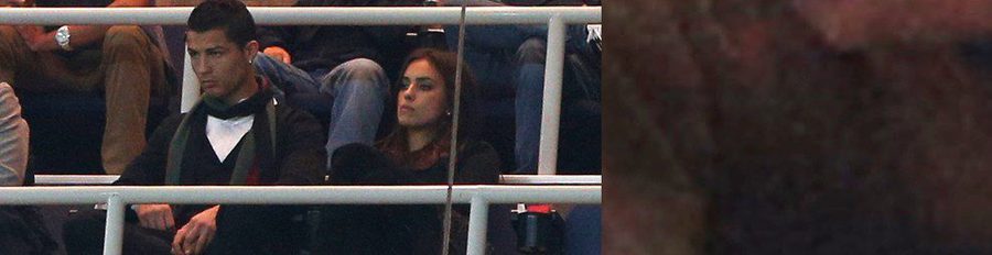 Cristiano Ronaldo lleva a Irina Shayk al Bernabéu para ver el partido Real Madrid-Valladolid