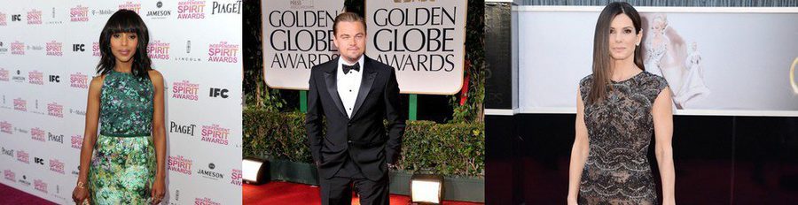 Idris Elba, Kerry Washington, Leonardo DiCaprio y Sandra Bullock, nominados a los Globos de Oro 2014