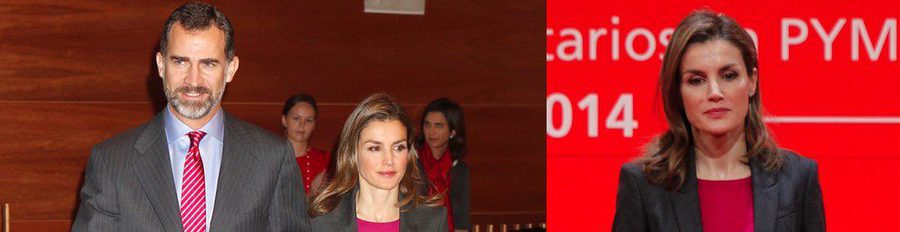 Los Príncipes Felipe y Letizia unen su agendas para entregar las becas Santander-CRUE-CEPYME