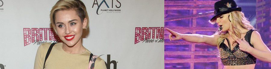 Miley Cyrus y Katy Perry apoyan a Britney Spears en el estreno de 'Piece of Me' en Las Vegas