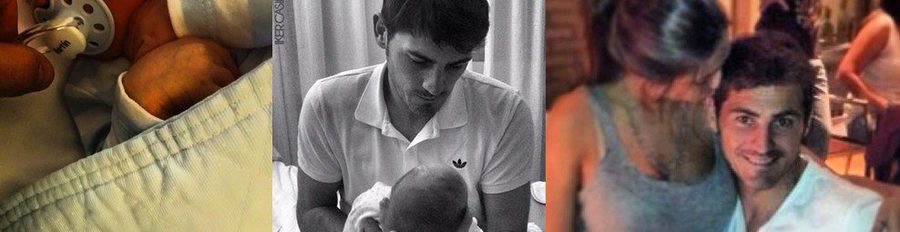 Iker Casillas muestra una nueva imagen de su hijo Martín Casillas Carbonero