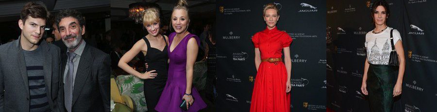 Ashton Kutcher, Kaley Cuoco y Cate Blanchett, entre los invitados a las fiestas previas a los Globos de Oro y BAFTA 2014