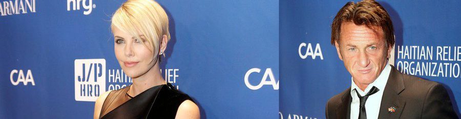 Charlize Theron y Sean Penn hacen su primera aparición como pareja en la tercera gala anual 'Sean Penn & Friends HELP HAITI HOME'