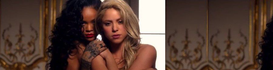 Shakira y Rihanna, pura provocación y magnetismo en el videoclip de 'Can't remember to forget you'