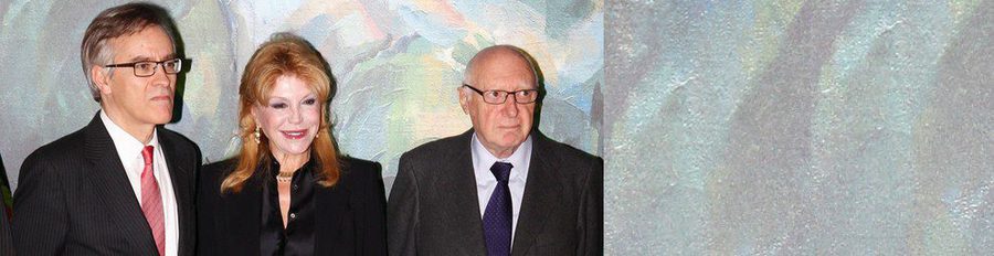 Tita Cervera inaugura una exposición sobre Paul Cézanne en el Museo Thyssen: "Hoy he echado de menos a Borja"