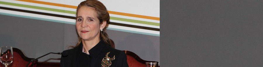 La Infanta Elena regresa a la vida oficial para entregar los premios del Foro Internacional de Mujeres Líderes