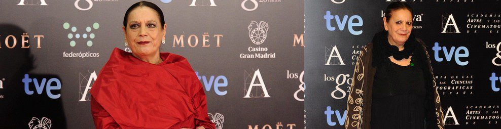 Terele Pávez recibe el Goya 2014 a Mejor Actriz de Reparto por 'Las Brujas de Zugarramurdi'