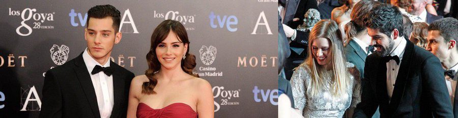 Miguel Ángel Muñoz y Manuela Vellés, Andrea Duro y Joel Bosqued,... amor en los Premios Goya 2014
