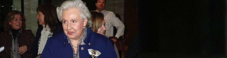 La Infanta Pilar en la inauguración del Rastrillo de Sevilla: "La Infanta Cristina ha cumplido con la Justicia"