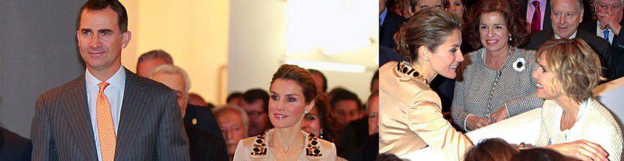 Los Príncipes Felipe y Letizia, muy cómplices en la inauguración de ARCO 2014
