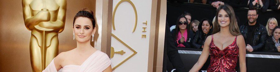 Penélope Cruz, espléndida en la alfombra roja de los Oscar 2014
