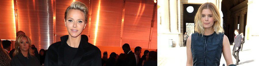 La Princesa Charlene de Mónaco, invitada de lujo en el desfile de Louis Vuitton en la Paris Fashion Week