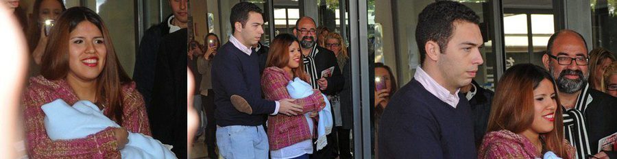 Chabelita Pantoja y Alberto Isla abandonan el hospital y se van a casa con su hijo