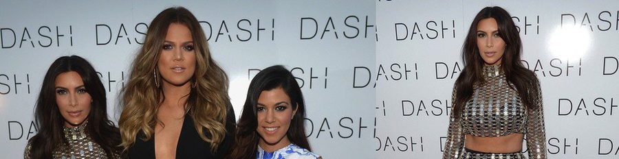 Kim, Khloé y Kourtney Kardashian abren su nueva tienda Dash en Miami