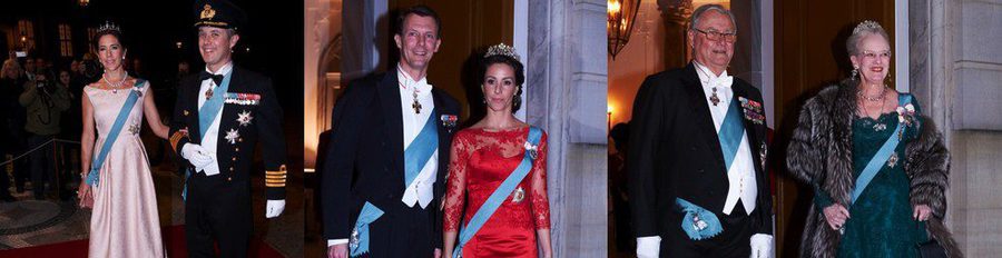Mary de Dinamarca y la Princesa Marie brillan en la cena de gala en honor al presidente de Turquía